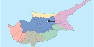 خريطة قبرص ناقلات